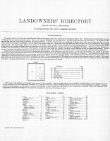 Page 001, Grant County 1913 Landowners Directory